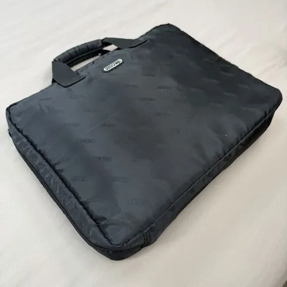 Rimowa Nylon Laptop Soft Case Briefcase Document Bag Black Approx 12x15x3 Travel - Picture 3 of 13